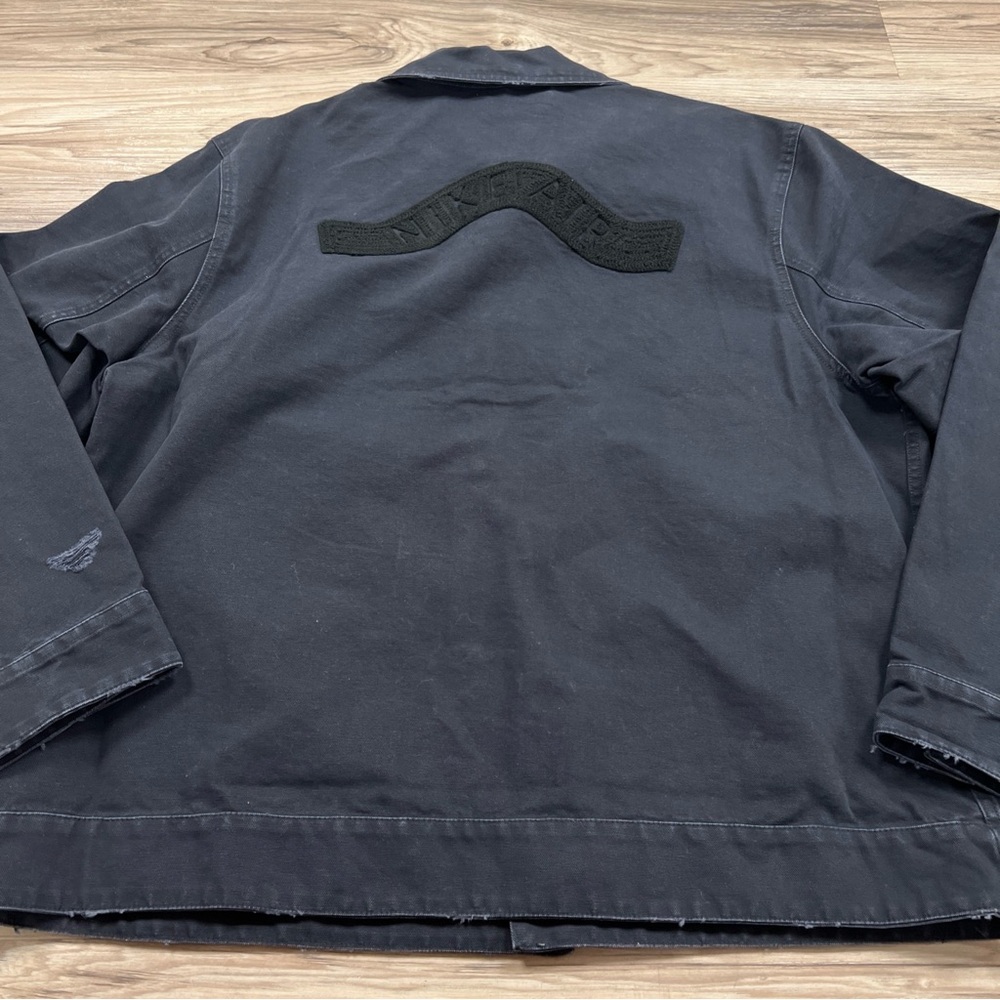 Air Jordan Rare Air Chicago Jacket Heavyweight Black MEN SIZE XL IB3001-010 $175 - Picture 8 of 9